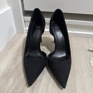 Mango Classic Black Heels